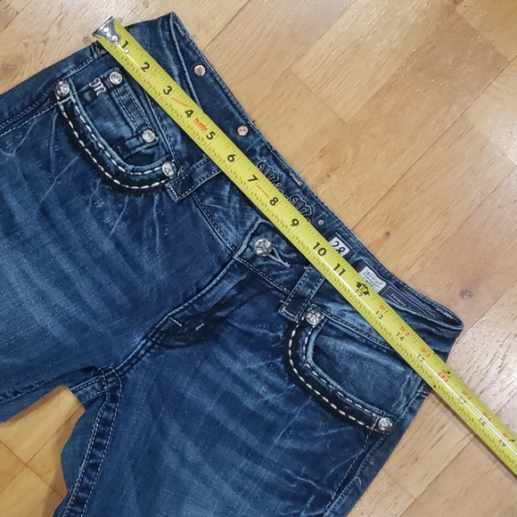 Miss Me Ankle Length Capris Size 28 - Picture 9 of 11